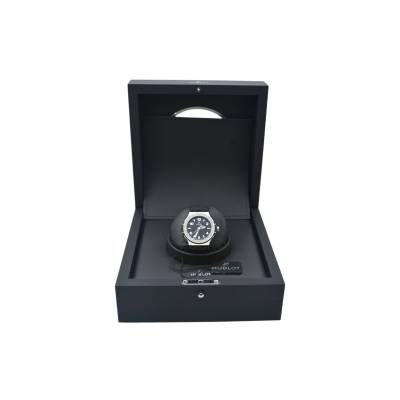 HUBLOT BIG BANG 38 BLACK DIAL DIAMONDS STAINLESS STEEL QUARTZ REF: 361.SX.1270.RX.1104