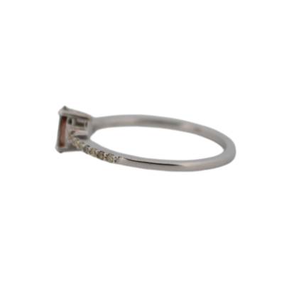 INEL DE LOGODNA AUR ALB 14K CU DIAMANTE NATURALE_113931