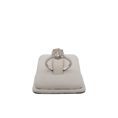 INEL DE LOGODNA AUR ALB 14K CU DIAMANTE NATURALE_114834