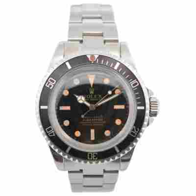 ROLEX SUBMARINER NO DATE 40 OYSTER STEEL BLACK DIAL VINTAGE 1962 AUTOMATIC REF: 5512