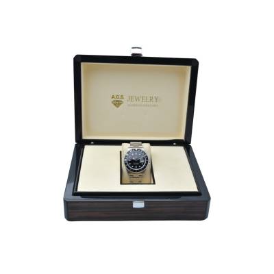 ROLEX GMT MASTER II 40 BLACK DIAL STAINLESS STEEL 2006 AUTOMATIC OYSTER REF: 16710 T