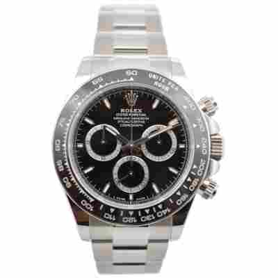 ROLEX DAYTONA COSMOGRAPH 40MM STEEL CERAMIC BLACK DIAL NEW FRESH FULL SET 2025