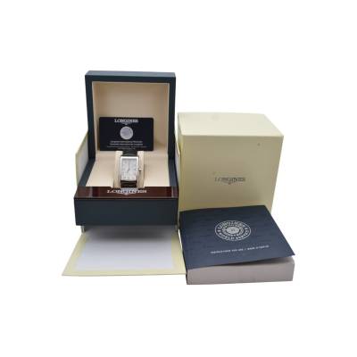LONGINES DOLCEVITA 28.2X47MM STEEL SILVER DIAL BOX+PAPERS 2021 AUTOMATIC REF: L5.767.4.71.0
