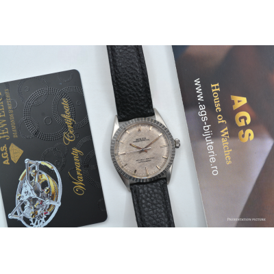 ROLEX OYSTER PERPETUAL 36 STAINLESS STEEL BEYELER DIAL AUTOMATIC VINTAGE REF: 1018