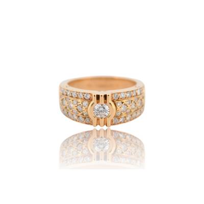 INEL DIN AUR GALBEN 18K CU DIAMANTE NATURALE_130698