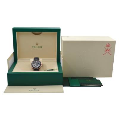 ROLEX YACHT MASTER 40 SULTANATE OF OMAN EVEROSE FULL SET UNOWRN 2022 REF: 126655