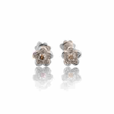 CERCEI DIN AUR ALB 18K CU DIAMANTE NATURALE_127734
