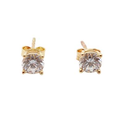 CERCEI AUR GALBEN 14K