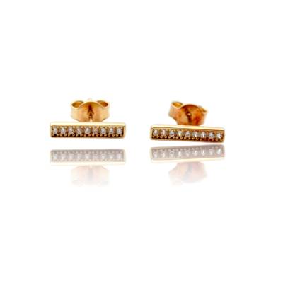 CERCEI AUR GALBEN 14K