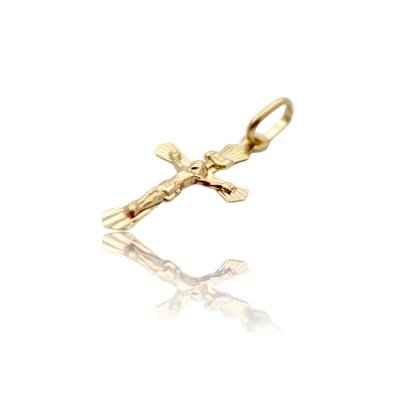 PANDANT AUR GALBEN 14K