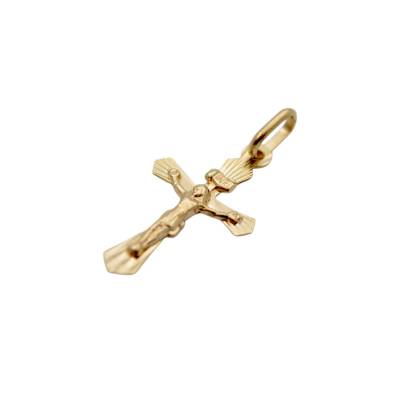 PANDANT AUR GALBEN 14K