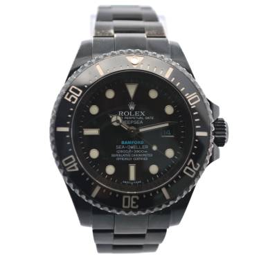 ROLEX SEA-DWELLER DEEPSEA BAMFORT 44 PDV COATING STEEL OYSTER AUTOMATIC REF: 116660   