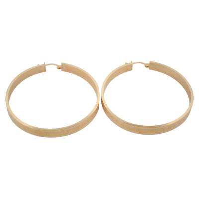 CERCEI ROTUNZI DIN AUR GALBEN 14K_128992