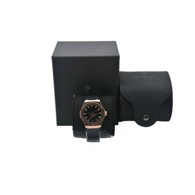 HUBLOT CLASSIC FUSION ORLINSKI 40 ROSE GOLD BLACK DIAL AUTOMATIC REF: 550.OS.1800.RX.ORL19
