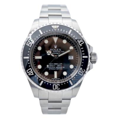 ROLEX SEA-DWELLER DEEPSEA 44 AUTOMATIC BLACK DIAL OYSTERSTEEL CERAMIC 2009 REF: 116660