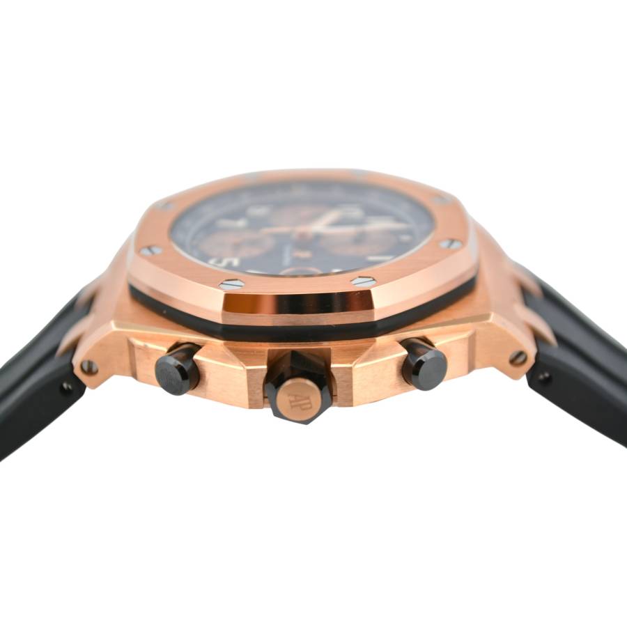 AUDEMARS PIGUET ROYAL OAK OFFSHORE CHRONOGRAPH 42MM ROSE GOLD FULL SET REF: 26470OR.OO.A002CR.02.A
