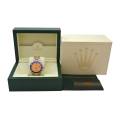ROLEX SUBMARINER DATE 40 SERTI DIAL TWO TONE BLUE BEZEL 1996 REF: 16613SG