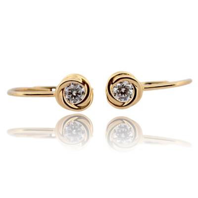 CERCEI AUR GALBEN 14K_129446