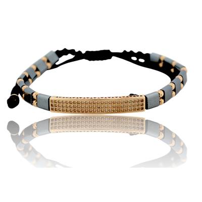 BRATARA PE SNUR CU AUR GALBEN 14K_129681