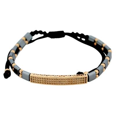 BRATARA PE SNUR CU AUR GALBEN 14K_129681