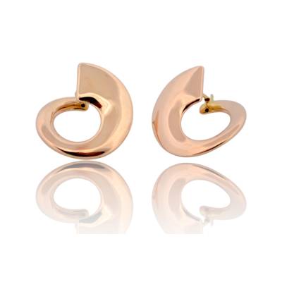 CERCEI ROTUNZI DIN AUR ROZ 14K_129623