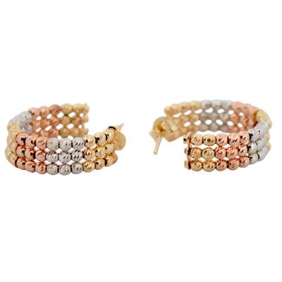 CERCEI ROTUNZI CU SURUB DIN AUR 14K_129629