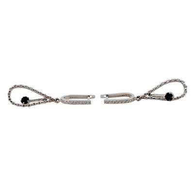 CERCEI LUNGI DIN AUR ALB 14K_129586