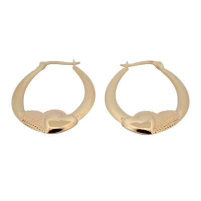 CERCEI LUNGI DIN AUR GALBEN 14K_129622