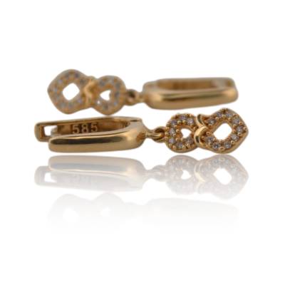 CERCEI AUR GALBEN 14K_123082