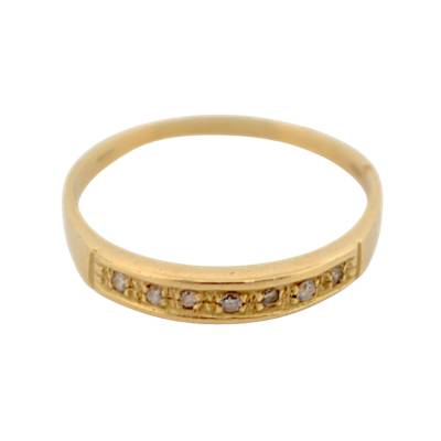 INEL AUR GALBEN 18K CU DIAMANTE_129426