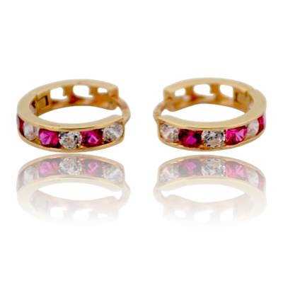 CERCEI ROTUNZI PENTRU COPII DIN AUR GALBEN 14K_129822