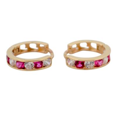 CERCEI ROTUNZI PENTRU COPII DIN AUR GALBEN 14K_129822