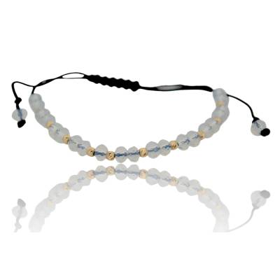 BRATARA PE SNUR CU AUR GALBEN 14K_129787