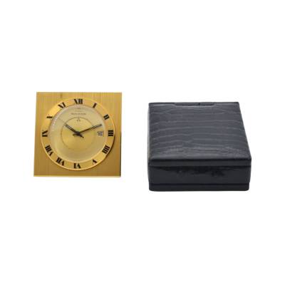  JAEGER LECOULTRE MEMOVOX TRAVEL CALENDAR ALARM CLOCK 1960