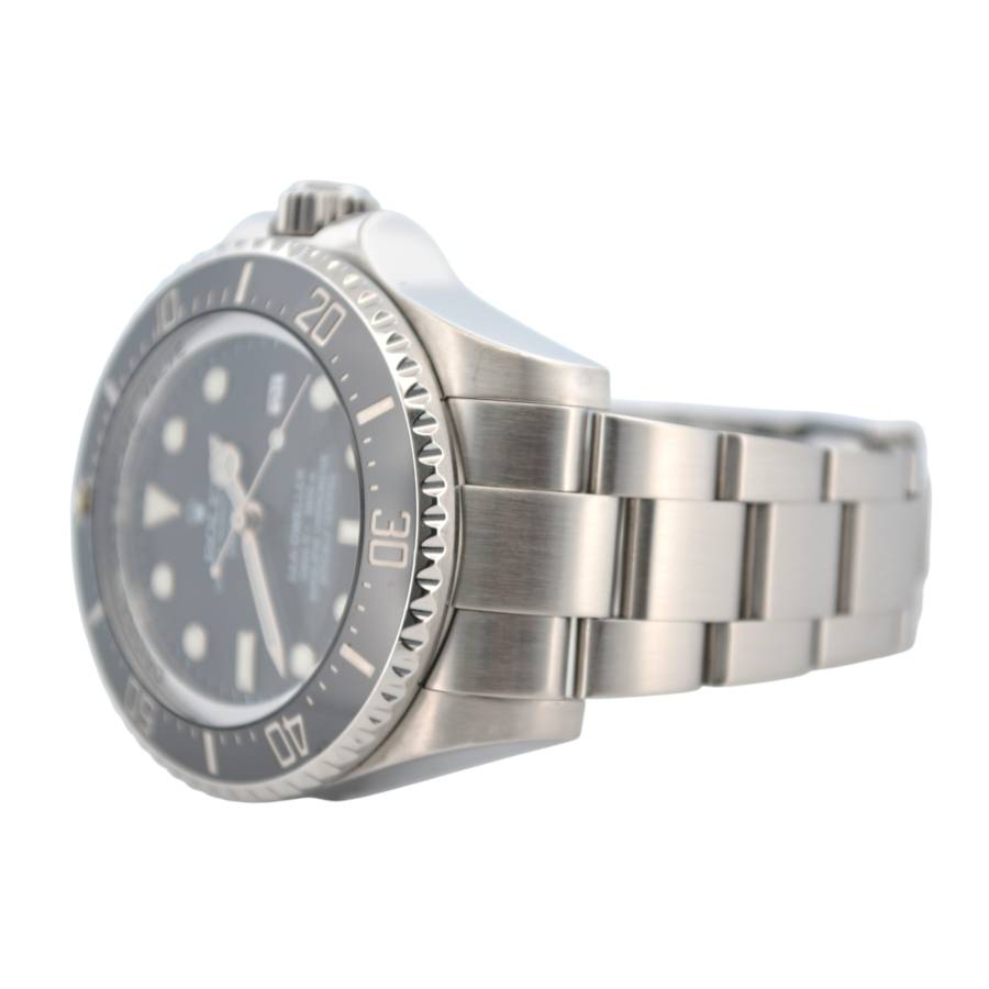 ROLEX SEA-DWELLER DEEPSEA 44 OYSTER STEEL BLACK DIAL CERAMIC 2010 REF: 116660