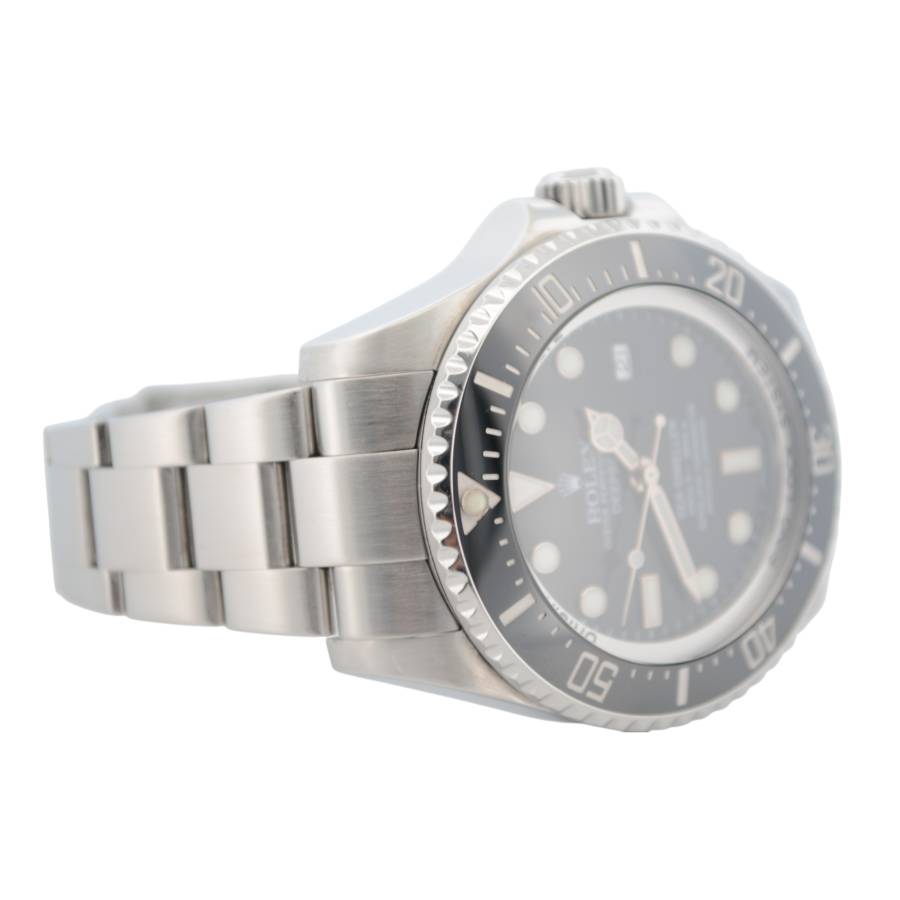 ROLEX SEA-DWELLER DEEPSEA 44 OYSTER STEEL BLACK DIAL CERAMIC 2010 REF: 116660