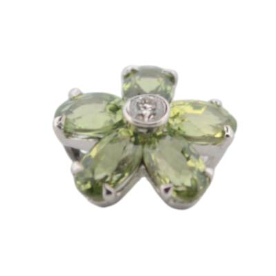 PANDANT AUR ALB 14K CU DIAMANT NATURAL SI CITRIN_122707