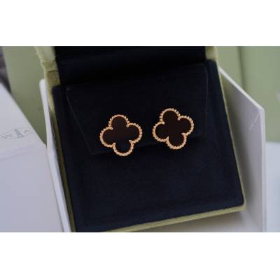 CERCEI VAN CLEEF&ARPELS VINTAGE ALHAMBRA DIN AUR GALBEN 18K CU ONYX FULL SET 2022 REF: VCARA44200 