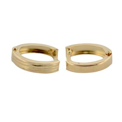 CERCEI ROTUNZI DIN AUR GALBEN 14K_130008