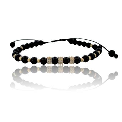 BRATARA PE SNUR CU AUR GALBEN 14K_130424