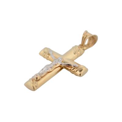 PANDANT IN FORMA DE CRUCE DIN AUR 14K_130105