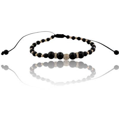 BRATARA PE SNUR CU AUR GALBEN 14K_129887