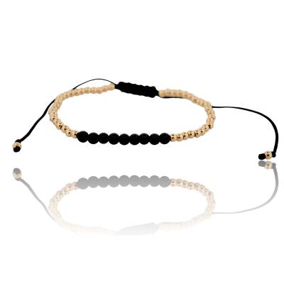 BRATARA PE SNUR CU AUR GALBEN 14K_130425