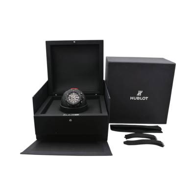 HUBLOT BIG BANG UNICO BLACK MAGIC 42 CERAMIC&TITANIUM BOX+PAPERS AUTOMATIC REF: 441.CI.1170.RX
