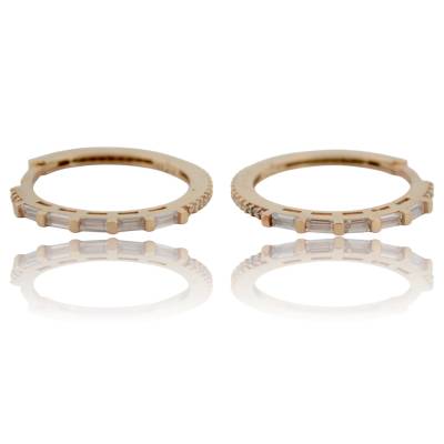 CERCEI ROTUNZI DIN AUR GALBEN 14K_131814