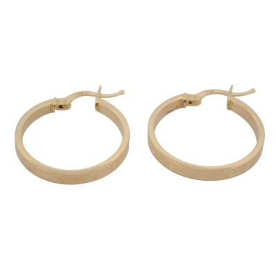 CERCEI ROTUNZI DIN AUR GALBEN 14K_131830