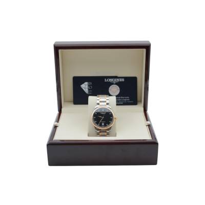 LONGINES MASTER COLLECTION 38.5MM STAINLESS STEEL BOX+PAPERS 2023 REF: L2.628.5.59.7