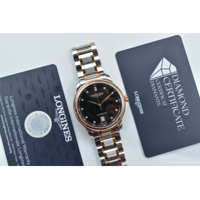 LONGINES MASTER COLLECTION 38.5MM STAINLESS STEEL BOX+PAPERS 2023 REF: L2.628.5.59.7