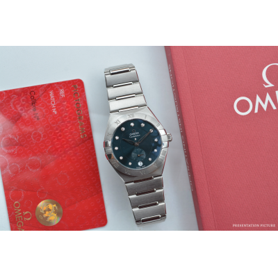 OMEGA CONSTELLATION CO-AXIAL MASTER CHRONOMETER 34MM STEEL FULL SET 2022 REF: 131.10.34.20.53.001