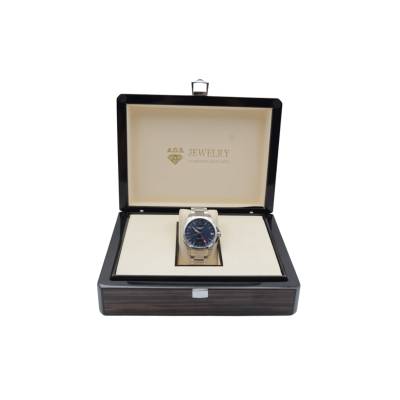 LONGINES CONQUEST GMT 41MM STAINLESS STEEL BLUE DIAL AUTOMATIC REF: L3.687.4.99.6